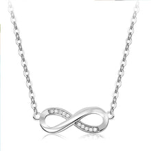 Load image into Gallery viewer, Sparkling Infinity Collier Necklace
